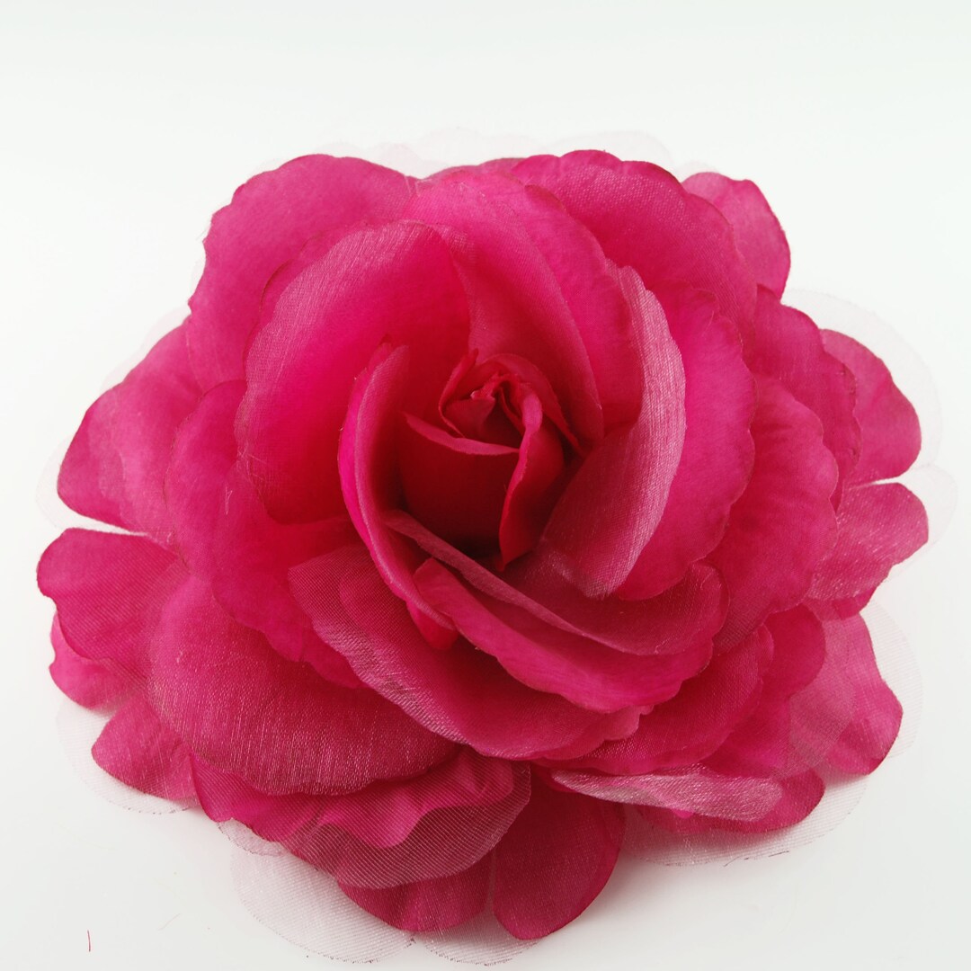 Super Large Fabric Flower Etsy