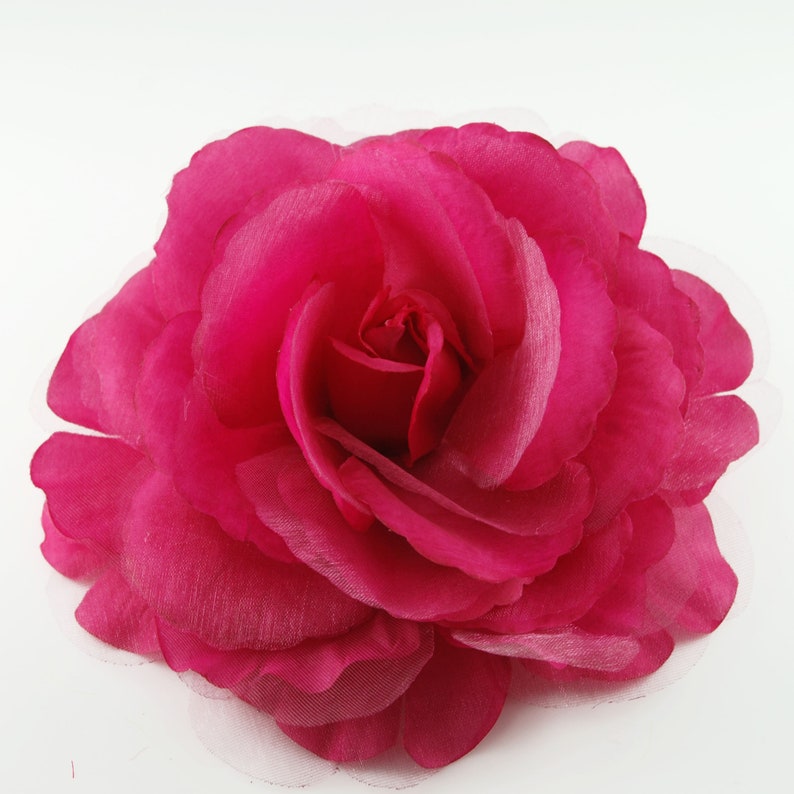 Super Large Fabric Flower Etsy