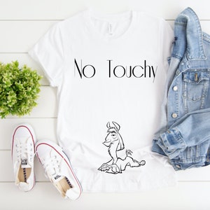 No Touchy Maternity Shirt, Cute Maternity Shirt, Pregnancy announcement Shirt, Photo Prop Shirt