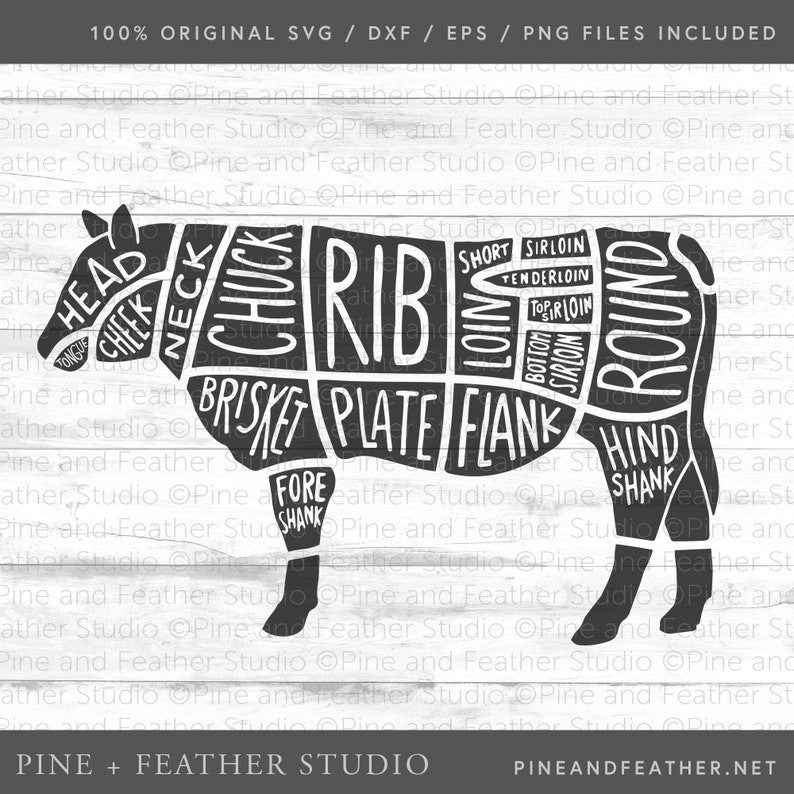 Download Cow SVG Cut Files for Cricut: For Farmhouse Decor Kitchen ...