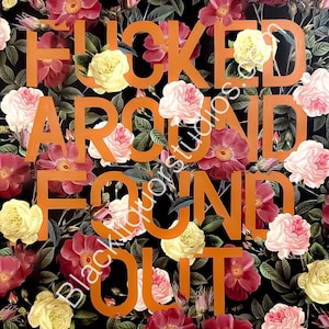 F*cked around Found out (download digitale) biglietto di auguri