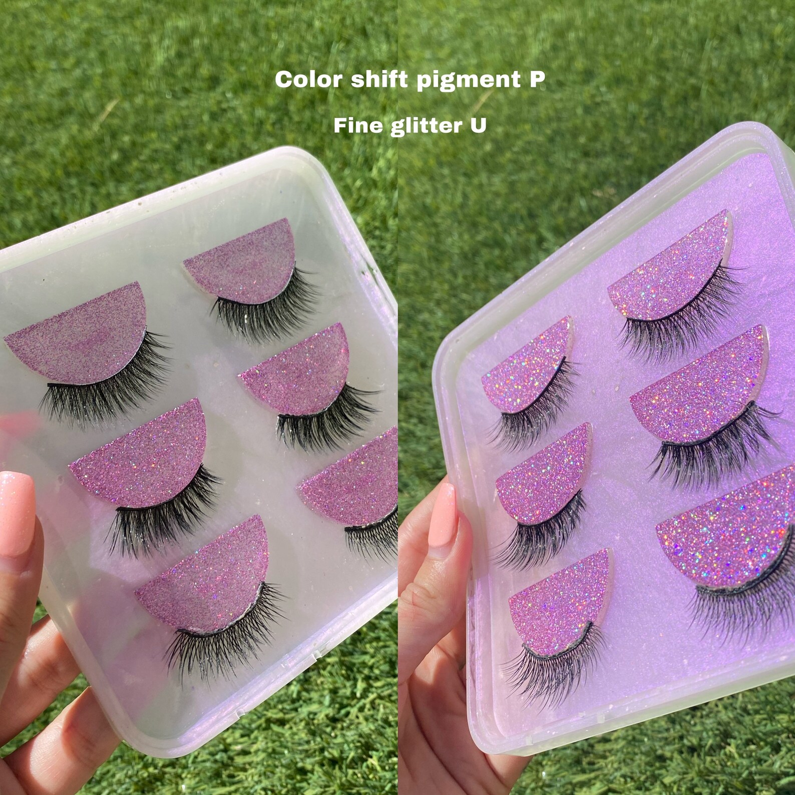 Custom Resin Eyelash Tray Resin Lash Tray Cute Lash Tray Etsy