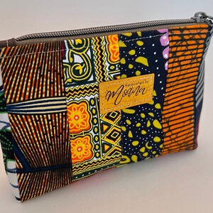 Cosmetic Pouch, accessory Bag, toiletry Bag, essential pouch, great gift ideas, teachers present, Mother&#39;s Day, African print pouch