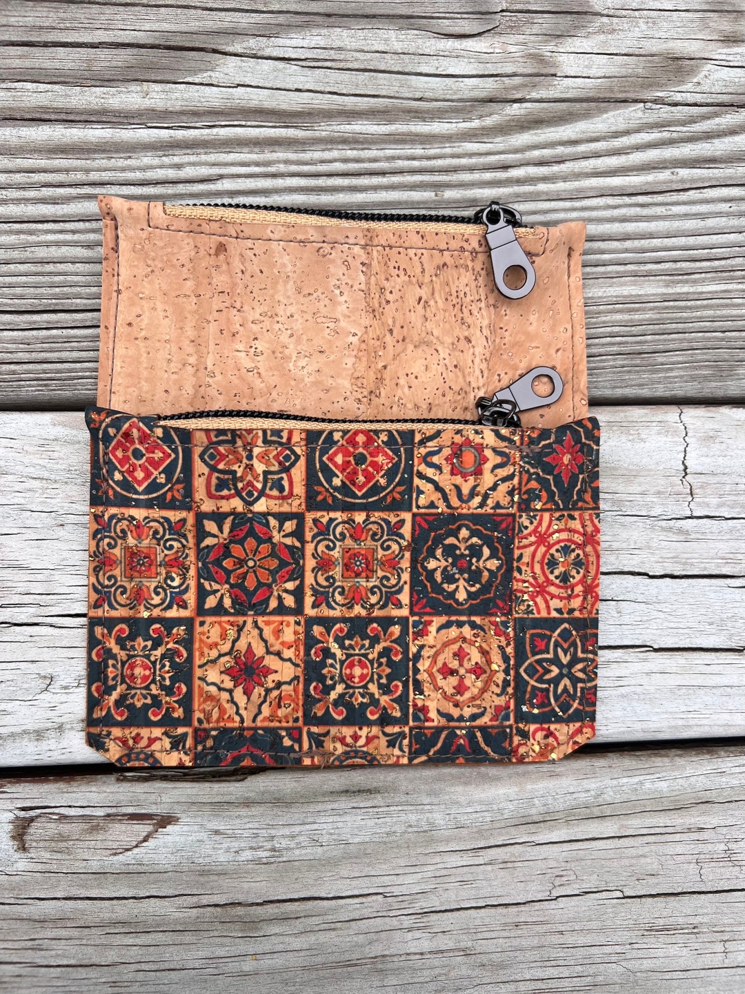 Small Cork Pouch, Coin Pouch, Keychain Pouch, Change Pouch, Card Pouch ...