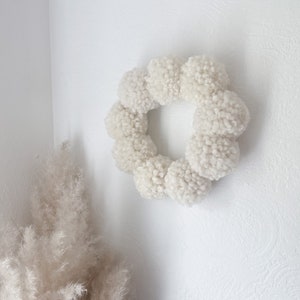 Mini Pompom Wreath