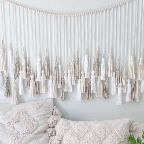 Neutral Wall Hanging / Tapestry Etsy