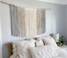 Extra Large Neutral Wall Hanging / Tapestry 