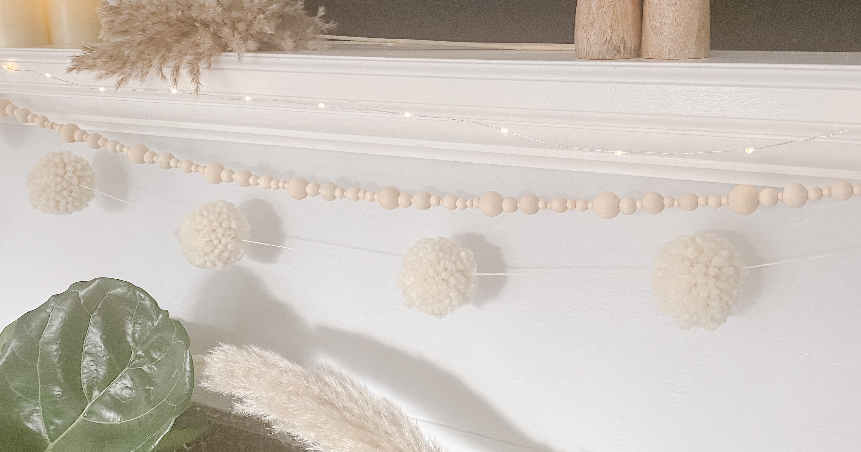 Acheter PDTO Guirlande de perles de baies de Noël Guirlande lumineuse à  piles Décor de fête à la maison