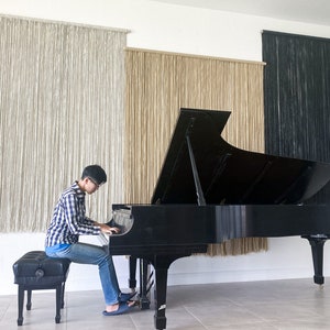 Extra Large Wall Hanging // Wall Panels // Wall Tapestry // Acoustic Damper // Sound Absorber