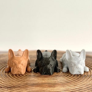 French Bulldog Pen Holder Dog Pen Holder Bulldog Stationary Cute Pen Holder Funny Pen Holder Butt Pencil Holder Frenchie image 4