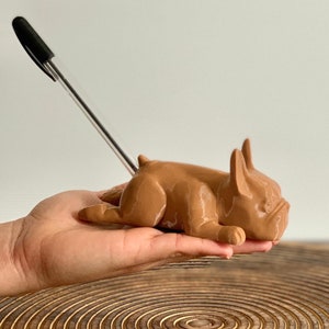 French Bulldog Pen Holder Dog Pen Holder Bulldog Stationary Cute Pen Holder Funny Pen Holder Butt Pencil Holder Frenchie image 1