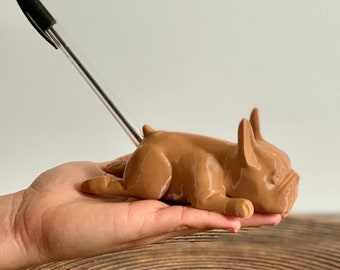 French Bulldog Pen Holder - Dog Pen Holder - Bulldog Stationary  - Cute Pen Holder - Funny Pen Holder - Butt Pencil Holder Frenchie