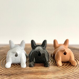 French Bulldog Pen Holder Dog Pen Holder Bulldog Stationary Cute Pen Holder Funny Pen Holder Butt Pencil Holder Frenchie image 6