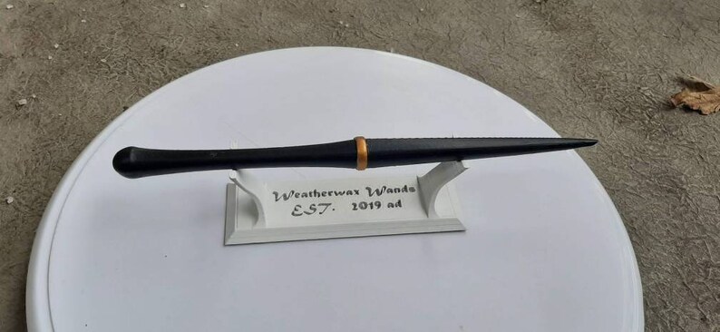 Hand Painted 3d Printed Plastic Basic Starter Wand