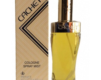 1970 S Prince Matchabelli Cachet Cologne Spray 1 3 Oz Etsy