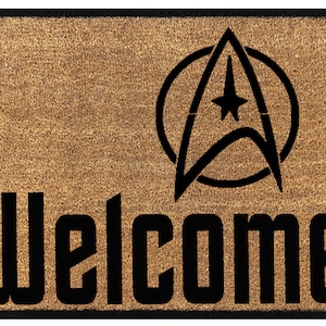 Star Trek Inspired Welcome Doormat ...
