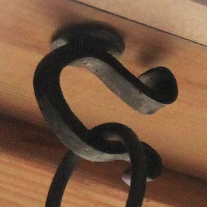 Ceiling Hook hand forged