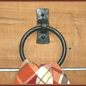 Rustic Towel Ring