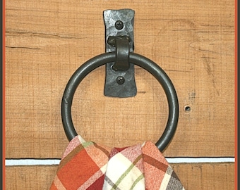 Rustic Towel Ring