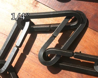1/4" Chunky square stock chain - chandelier chain