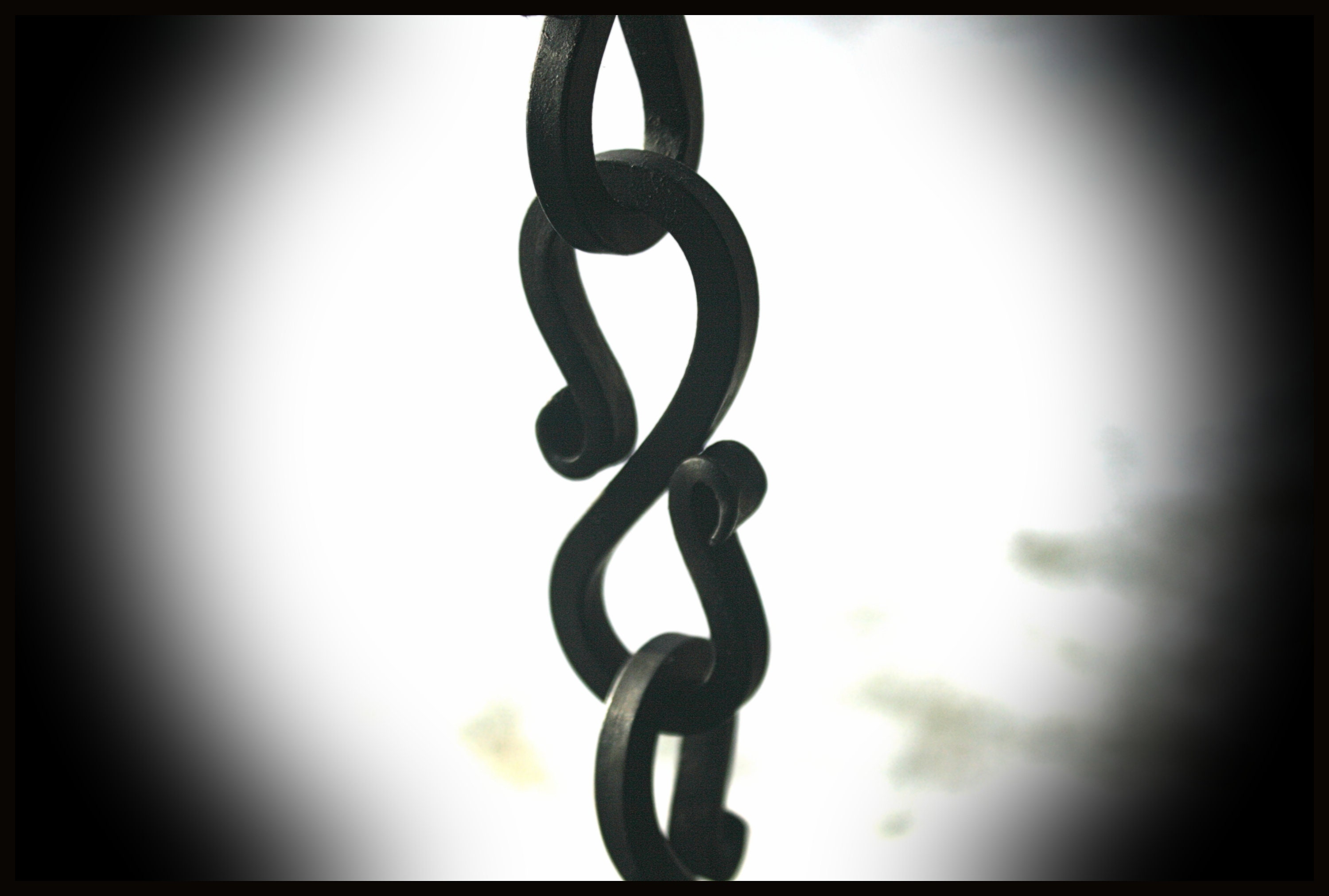 Decorative Chain Hand Forged 1/4 Square | Etsy