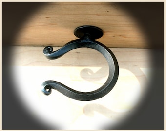 Ceiling Hook - Diagonally Forged 1/4" Fasteners