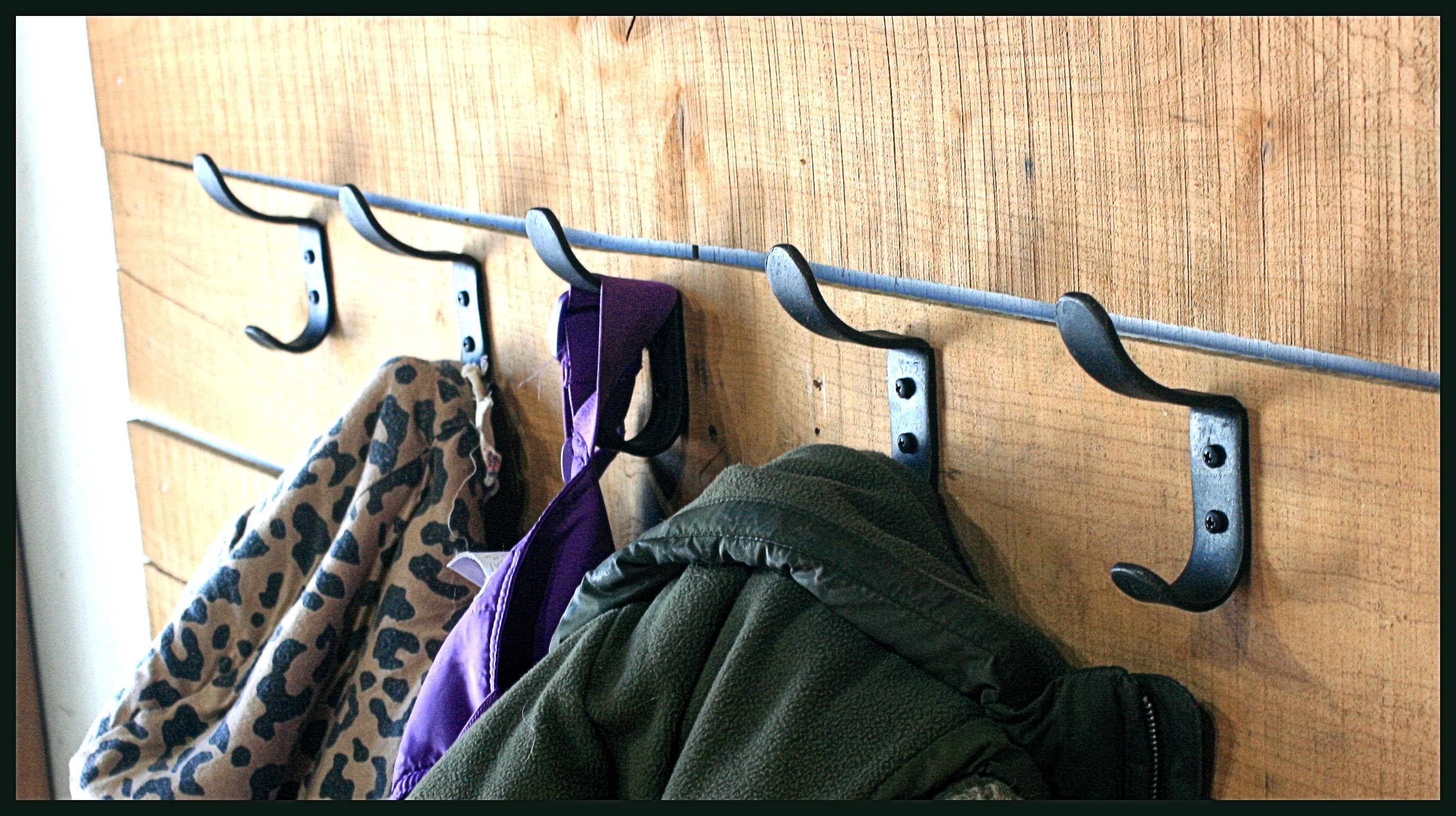Double Hook Coat Rack Hook Hand Etsy