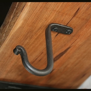 Under Counter Hook hand forged