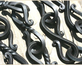 Catena decorativa forgiata in diagonale da 1/4". (con o senza torsione)