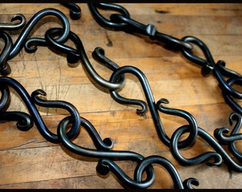 Decorative Chain hand forged (1/4" round)