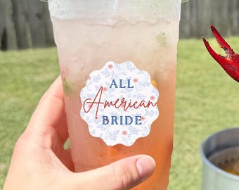 Bicchieri per feste di matrimonio in stile americano