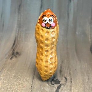 Peeking Peanut Ornament