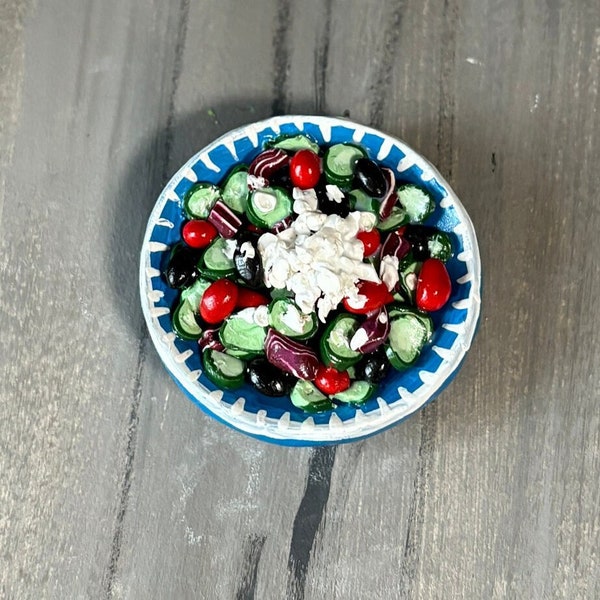 Greek Salad Ornament