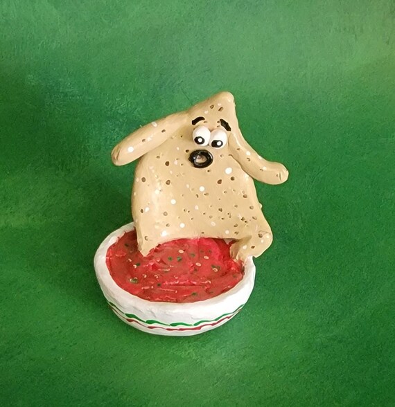 Tortilla Chip and Salsa Ornament Etsy