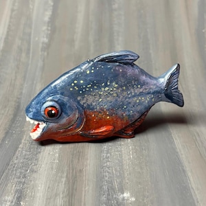 Smiling Piranha Ornament - Etsy