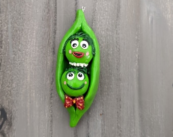 Two Peas in a Pod Ornament