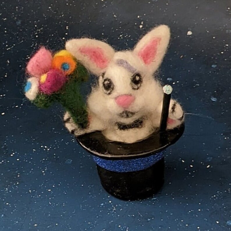 Magic Rabbit in Hat - Etsy