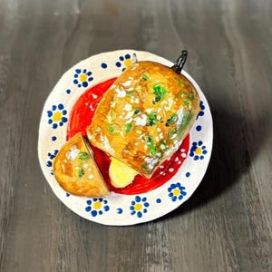 Ornement d'assiette relleno Chili