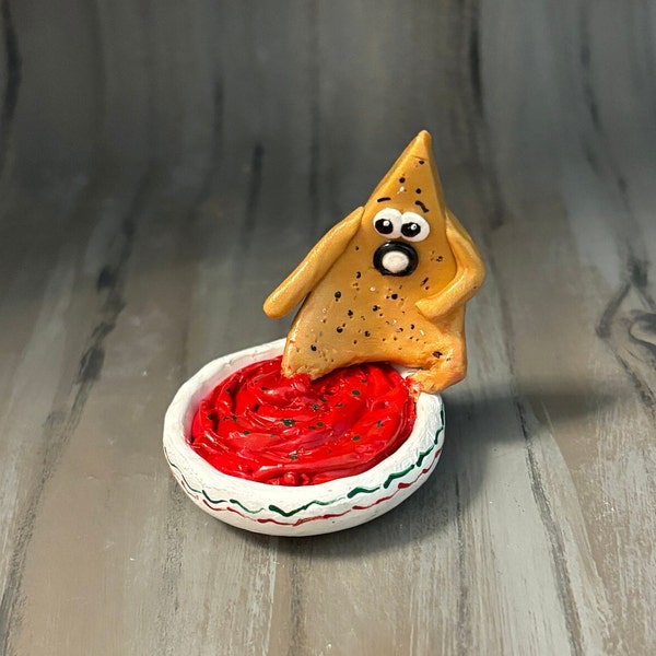 Tortilla Chip and Salsa Ornament