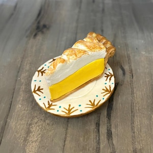 Slice of Lemon Meringue Pie Ornament