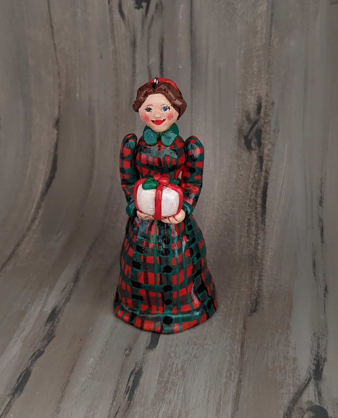 Victorian Christmas Lady Ornament - Etsy