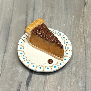 Slice of Pecan Pie Ornament