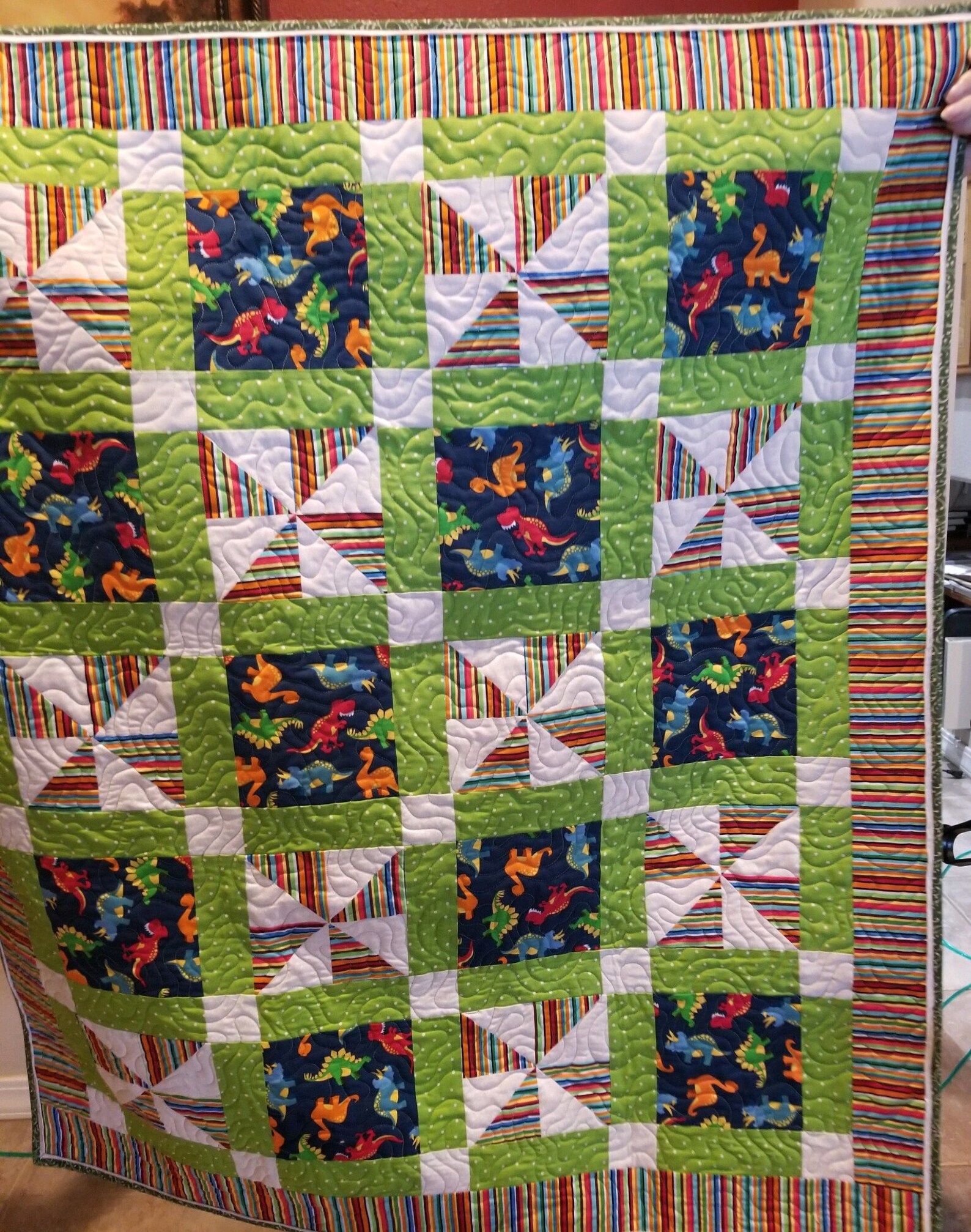 Pinwheel Surprise Quilt Pattern PDF Etsy
