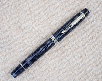 TIANZI Piston-Fill Fountain Pen-mauve