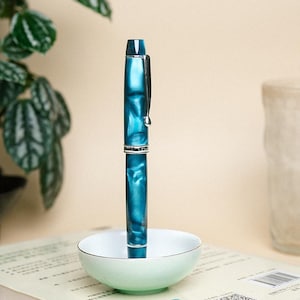 TIANZI T01 Piston-filling Fountain Pen in Mysteryblue