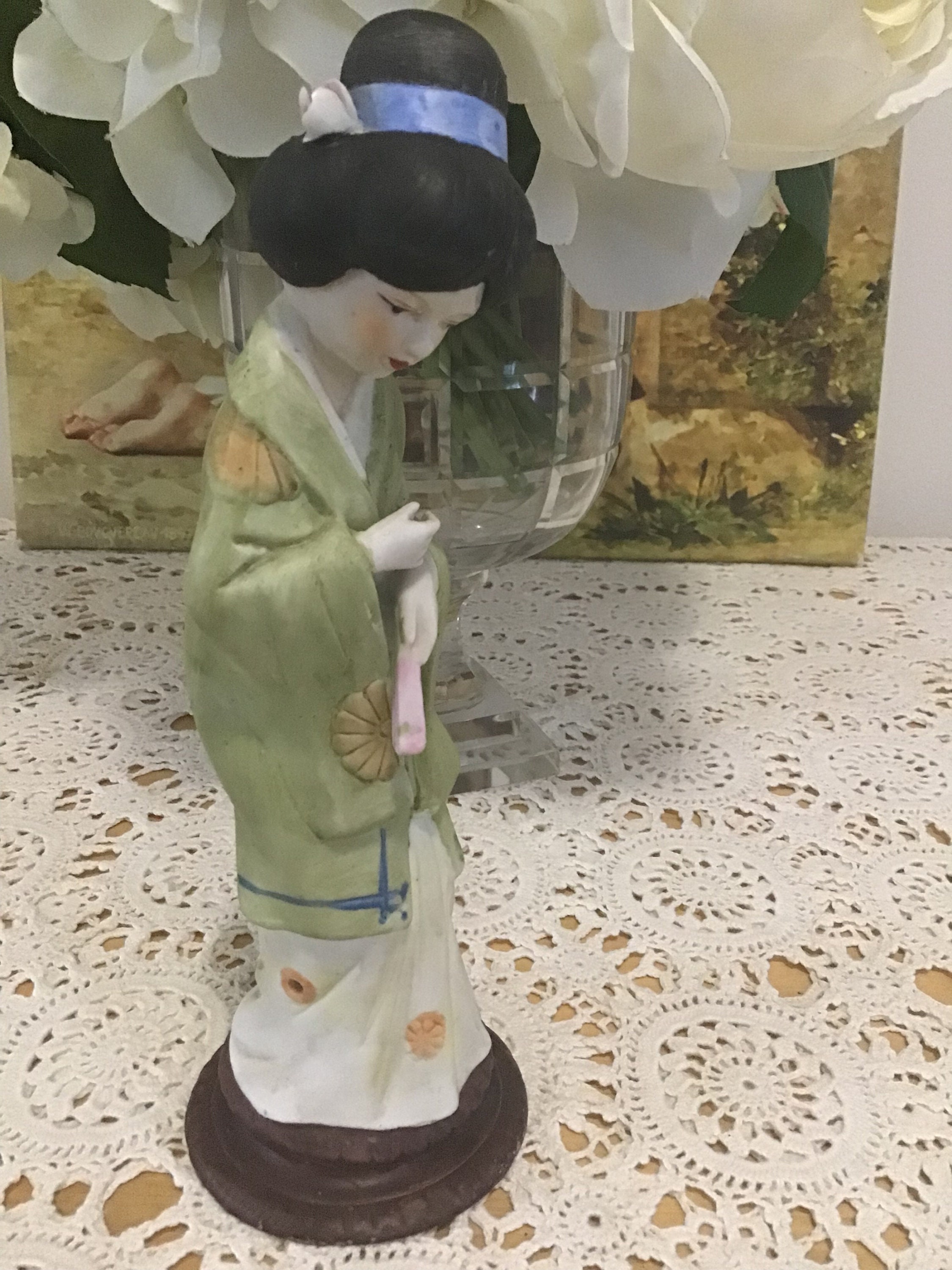 Beautiful Japanese figurine Etsy
