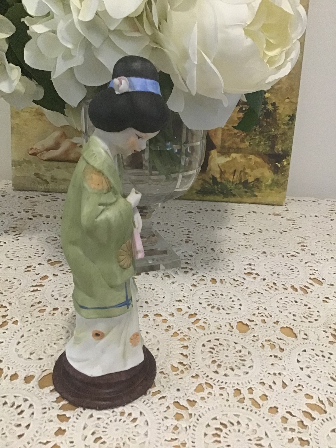 Beautiful Japanese figurine Etsy