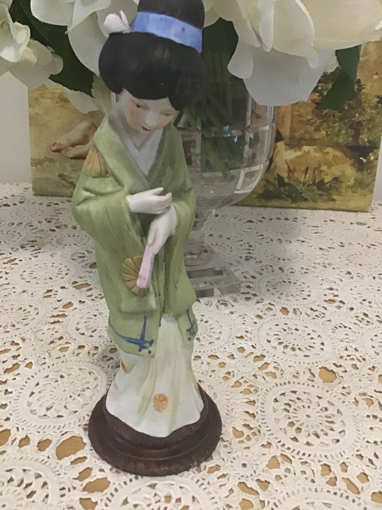 Beautiful Japanese figurine Etsy
