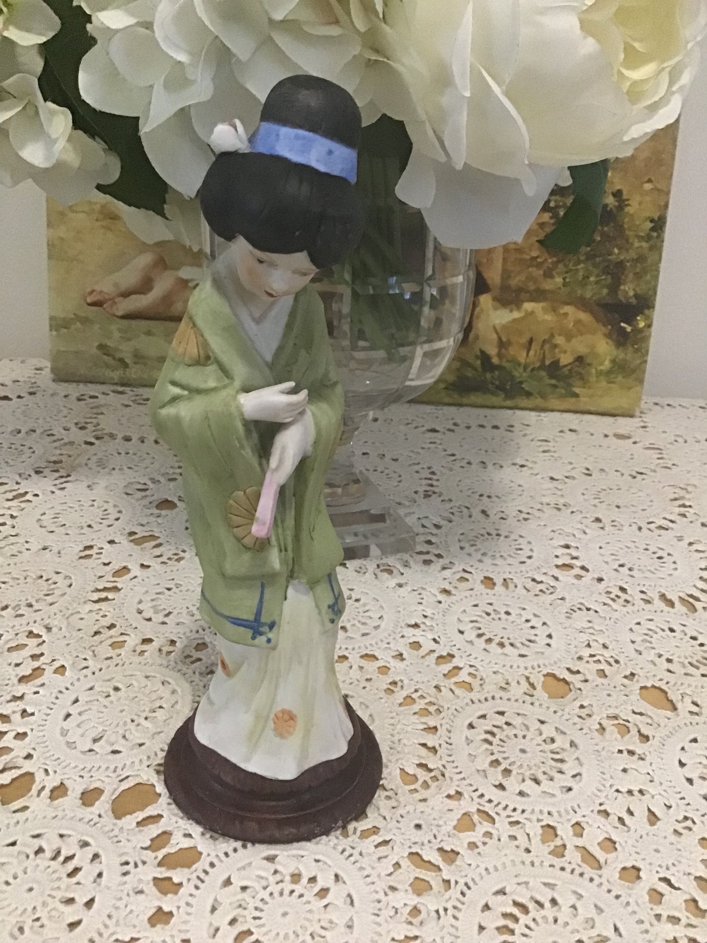 Beautiful Japanese figurine Etsy
