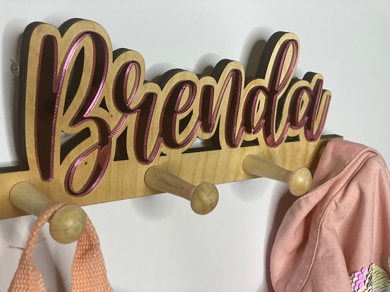 coat rack personalized